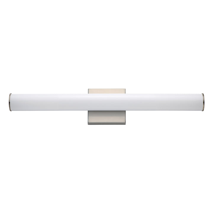 Rail LED Bath Vanity 5CCT Satin Nickel