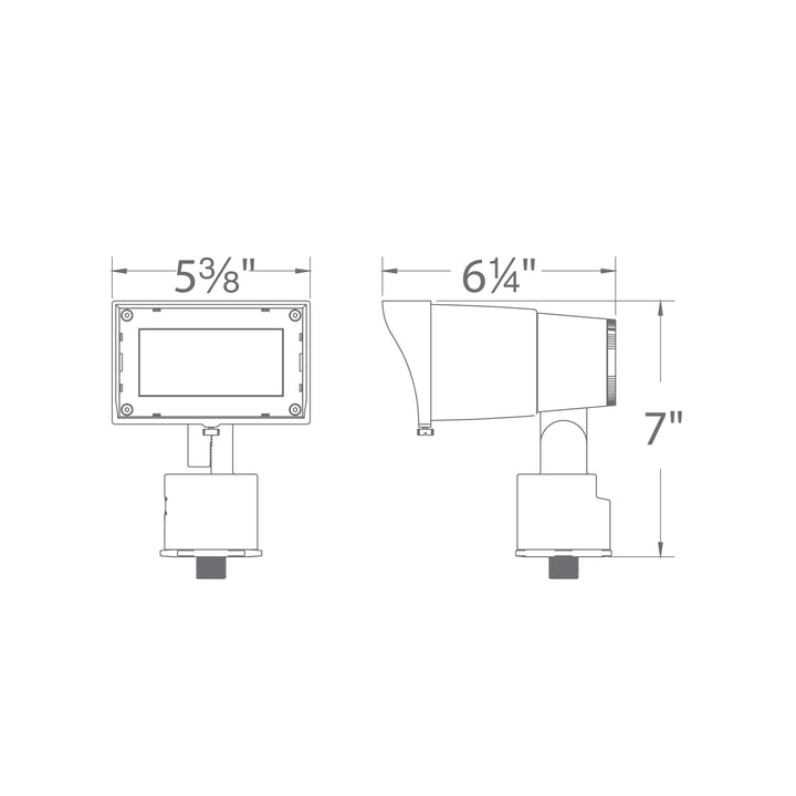 Wall-Wash 120V Adjustable Beam