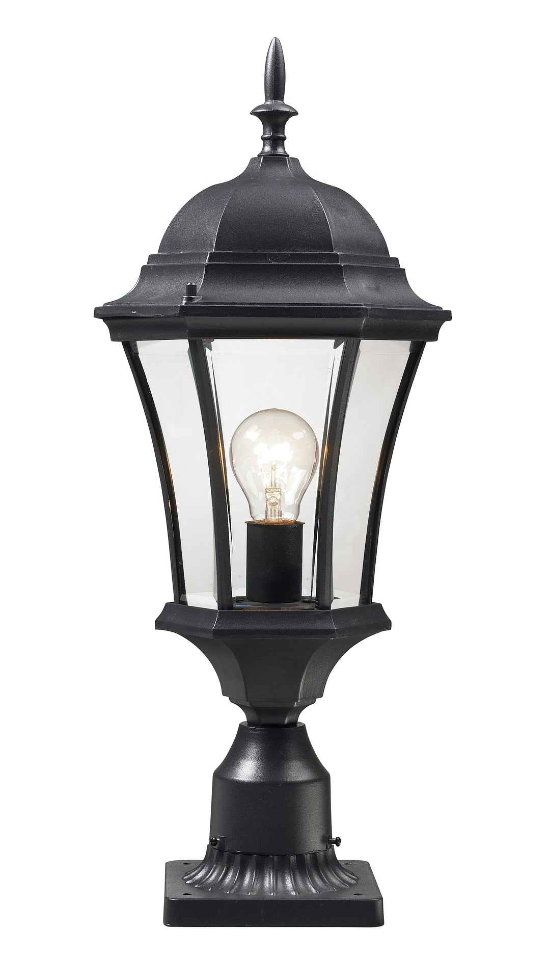Wakefield - 1 Light Outdoor Pier Mount Light (522PHM-BK)