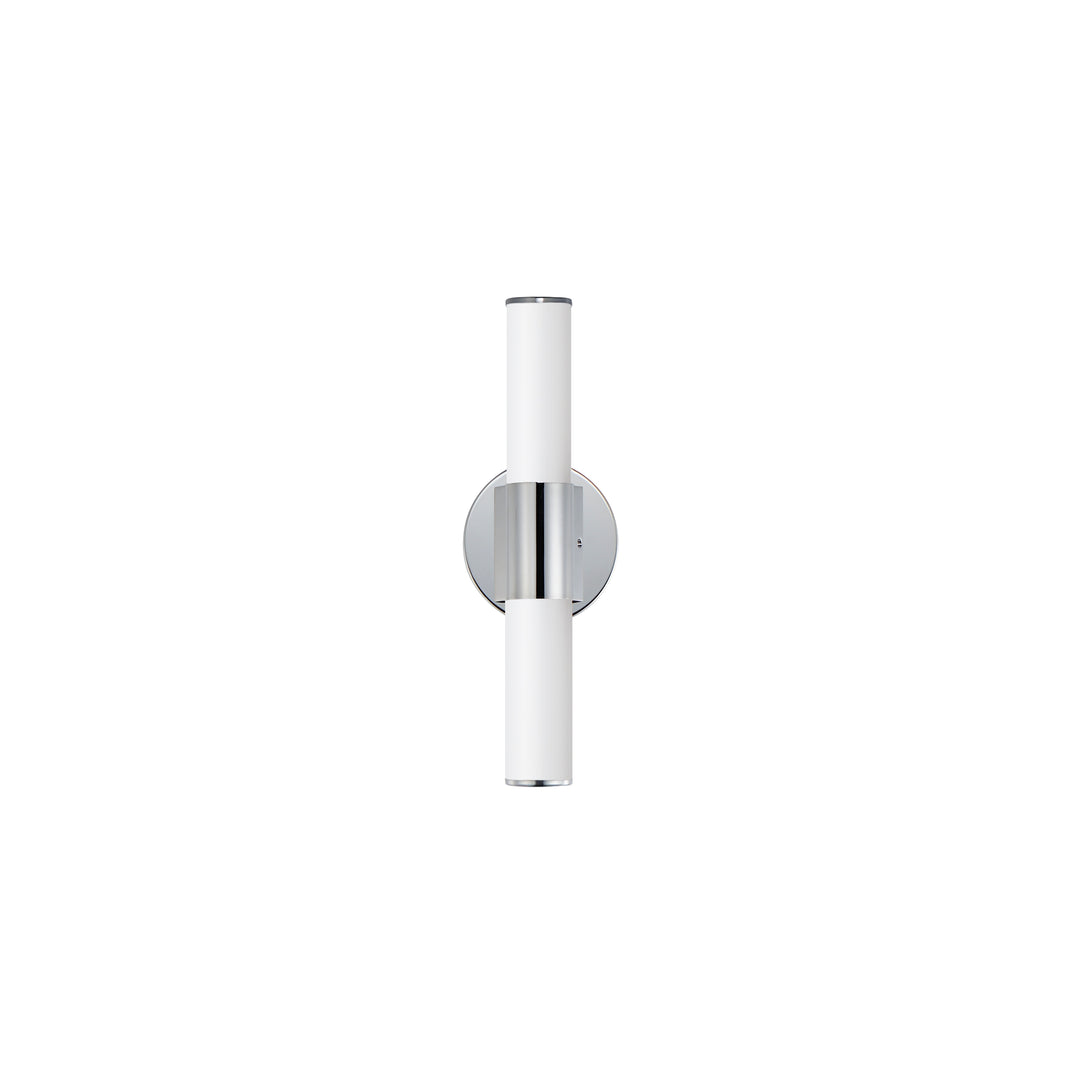 Tubo LED Bath Vanity White / Polished Chrome