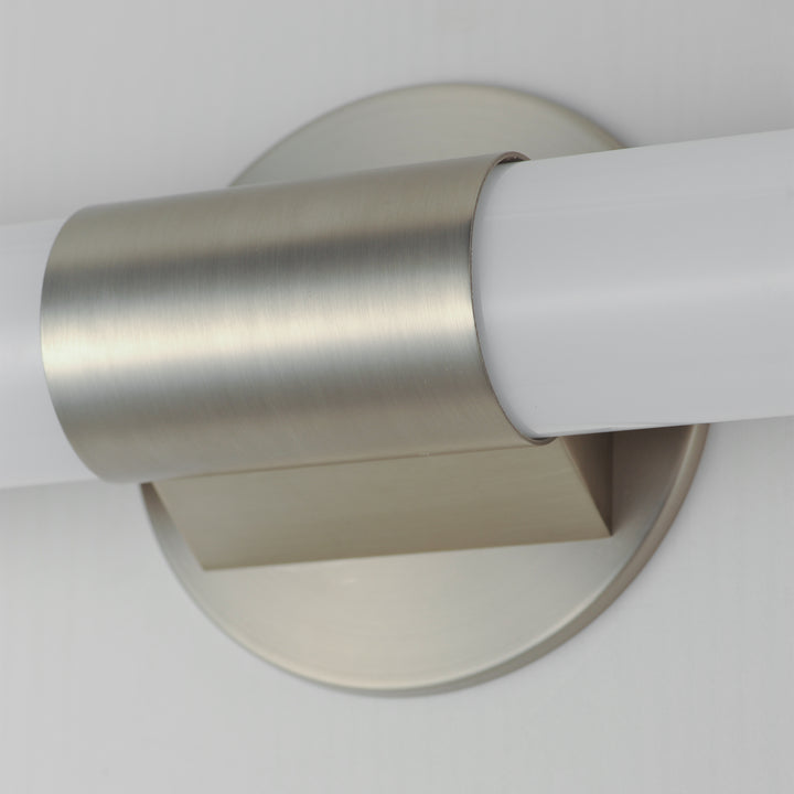 Tubo LED Bath Vanity White / Satin Nickel alternate view