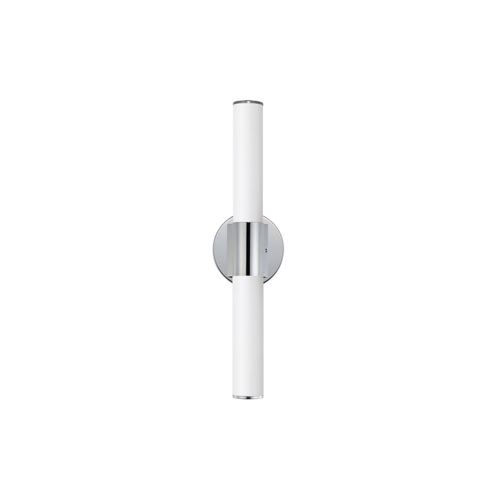 Tubo LED Bath Vanity White / Polished Chrome