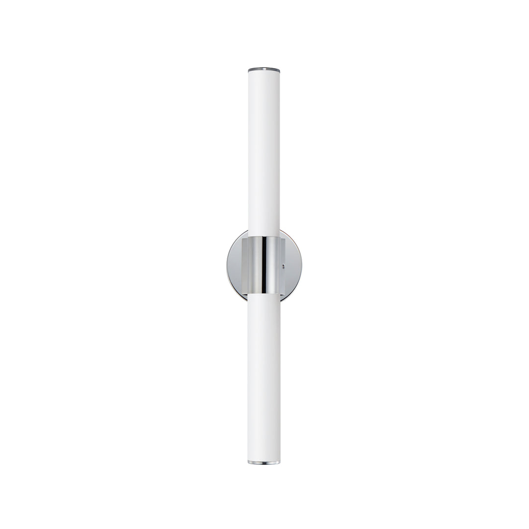 Tubo LED Bath Vanity White / Polished Chrome