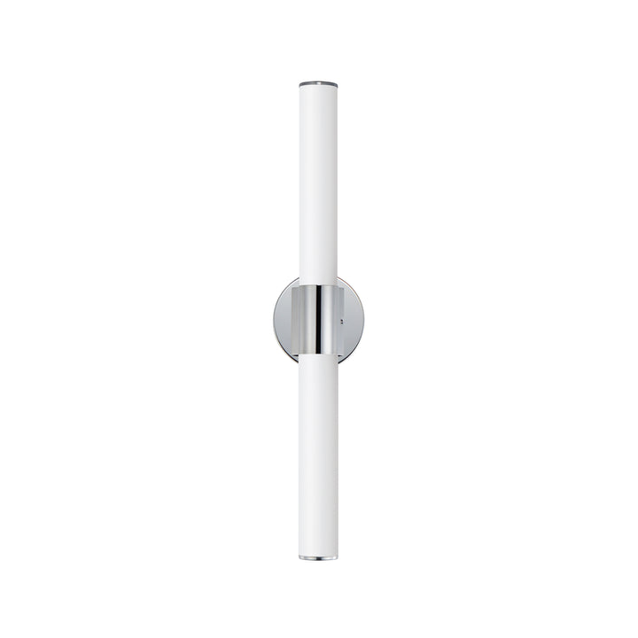 Tubo LED Bath Vanity White / Polished Chrome