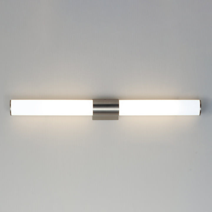 Tubo LED Bath Vanity White / Satin Nickel alternate view