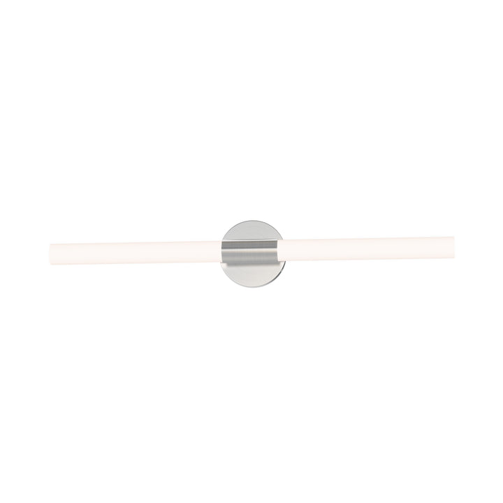 Tubi 5CCT LED Bath Bar White / Satin Nickel