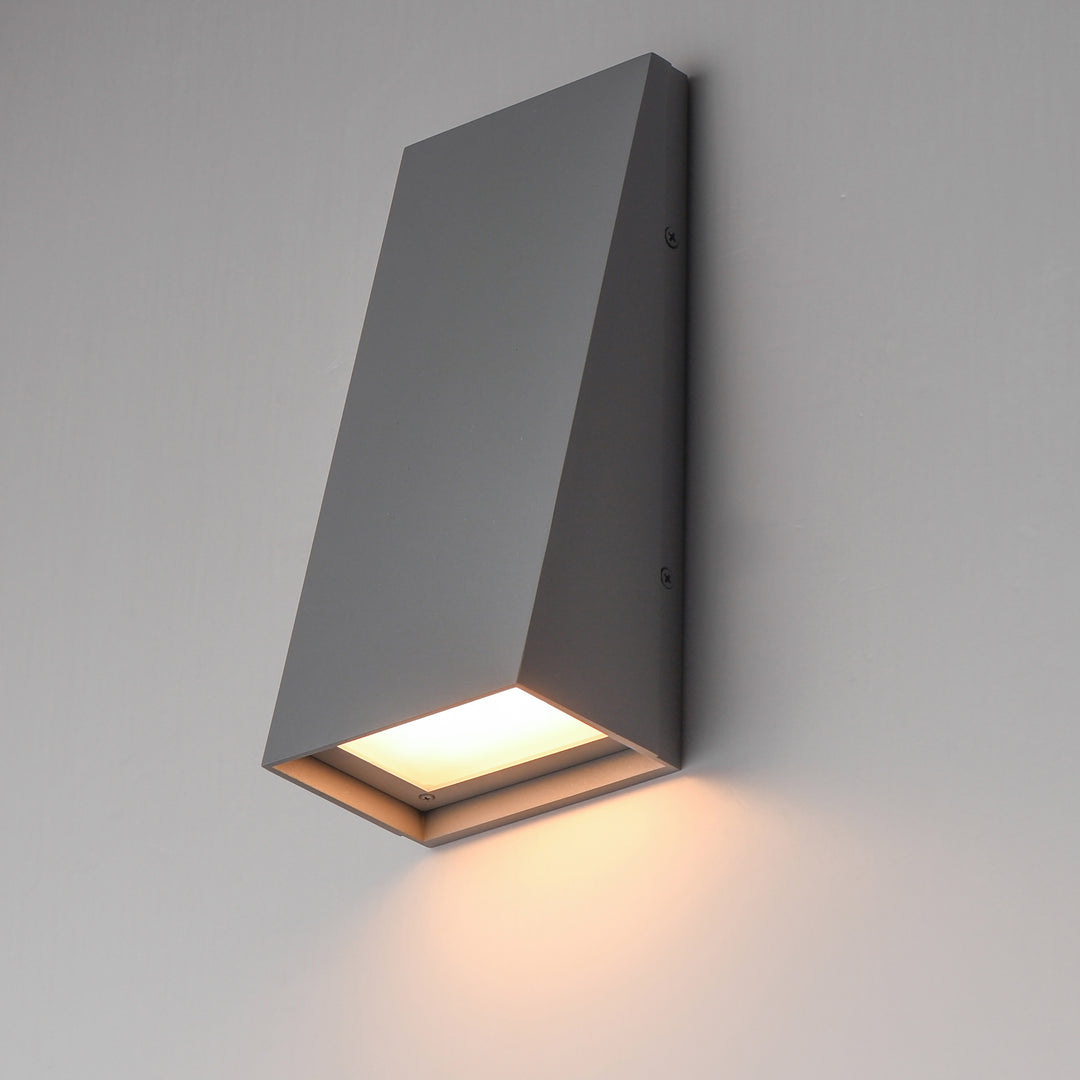 Pathfinder Tall LED Wall Sconce - 5CCT Silver alternate view