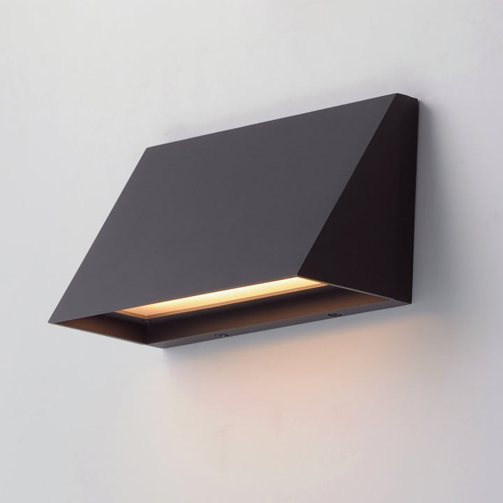Pathfinder Wide LED Wall Sconce - 5CCT Architectural Bronze alternate view