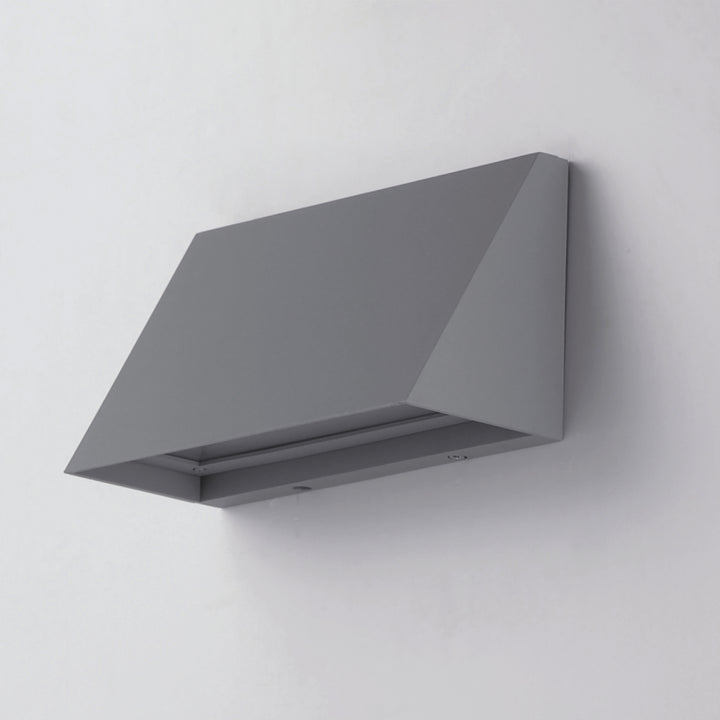 Pathfinder Wide LED Wall Sconce - 5CCT Silver alternate view