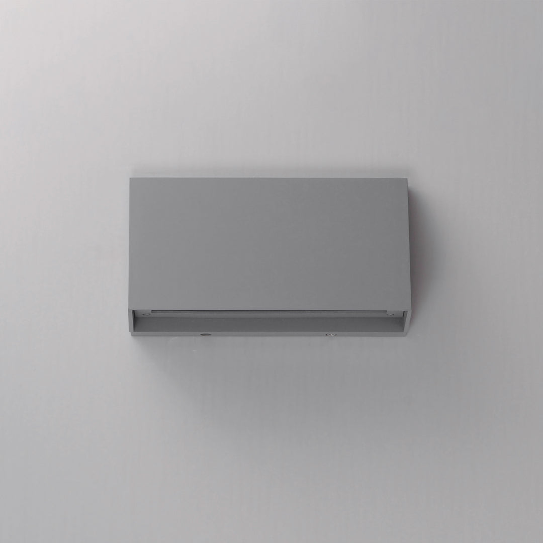 Pathfinder Wide LED Wall Sconce - 5CCT Silver alternate view