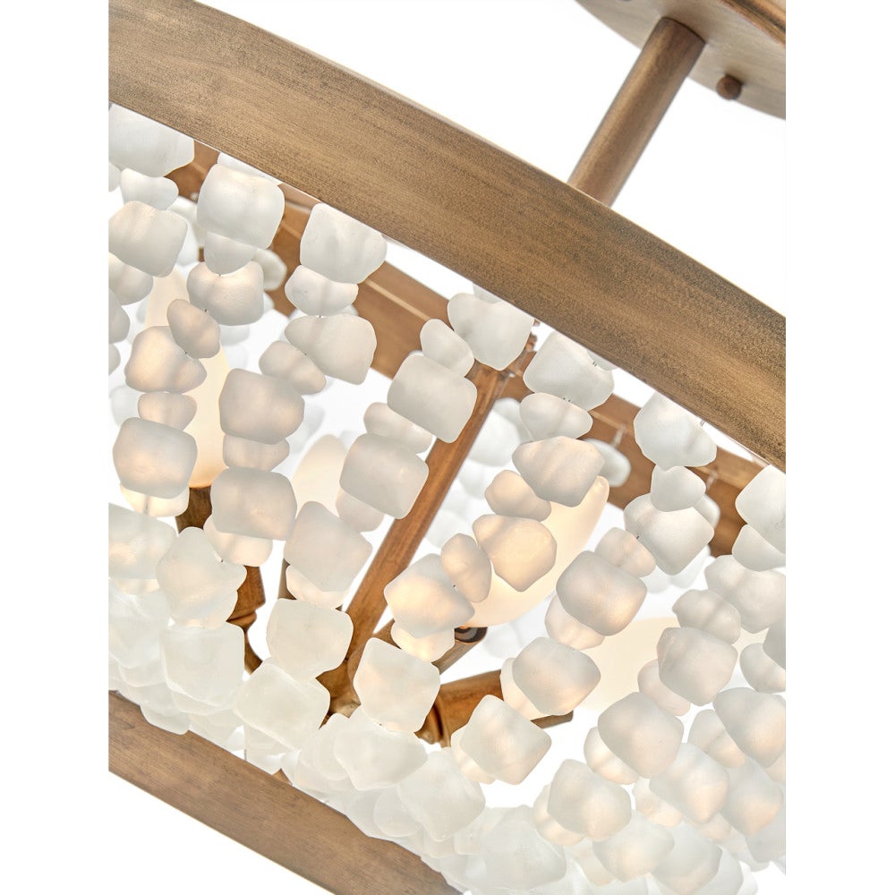 Dune Medium Semi-flush Mount
