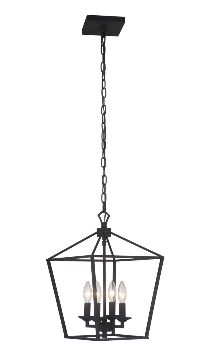 Flynt Foyer Pendant, 4-Light Small, by Craftmade