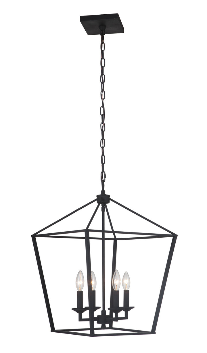 Flynt Foyer Pendant, 4-Light Medium, by Craftmade