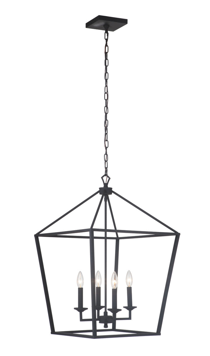 Flynt Foyer Pendant, 4-Light Large, by Craftmade