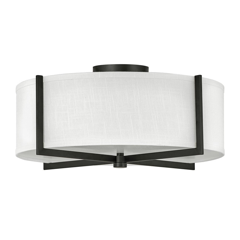 Axis Off White Semi-Flush Mount