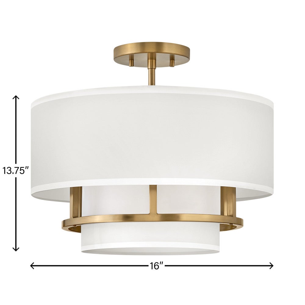 Graham Semi-Flush Mount
