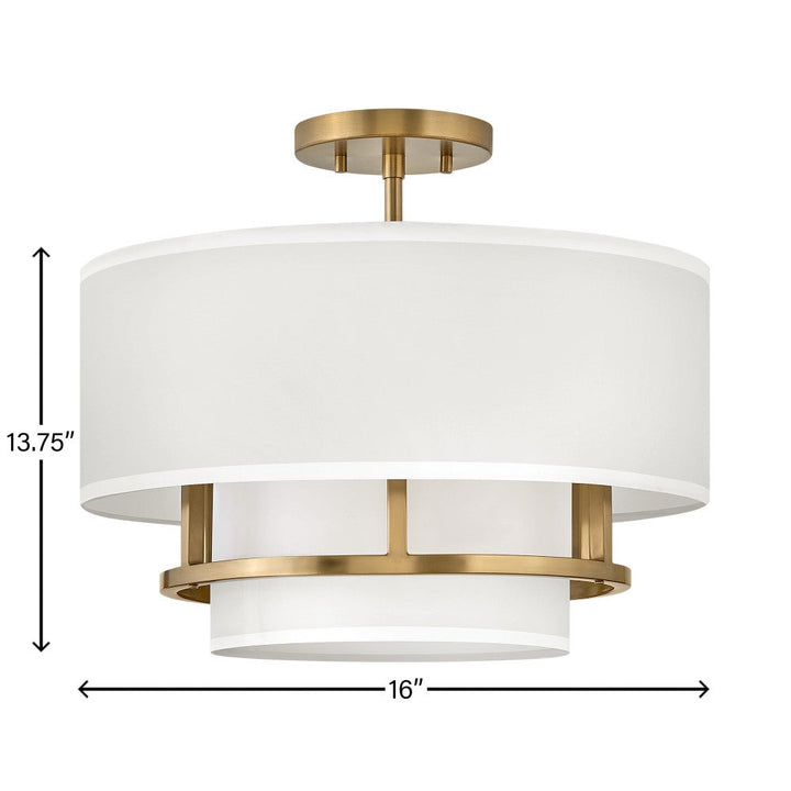 Graham Semi-Flush Mount
