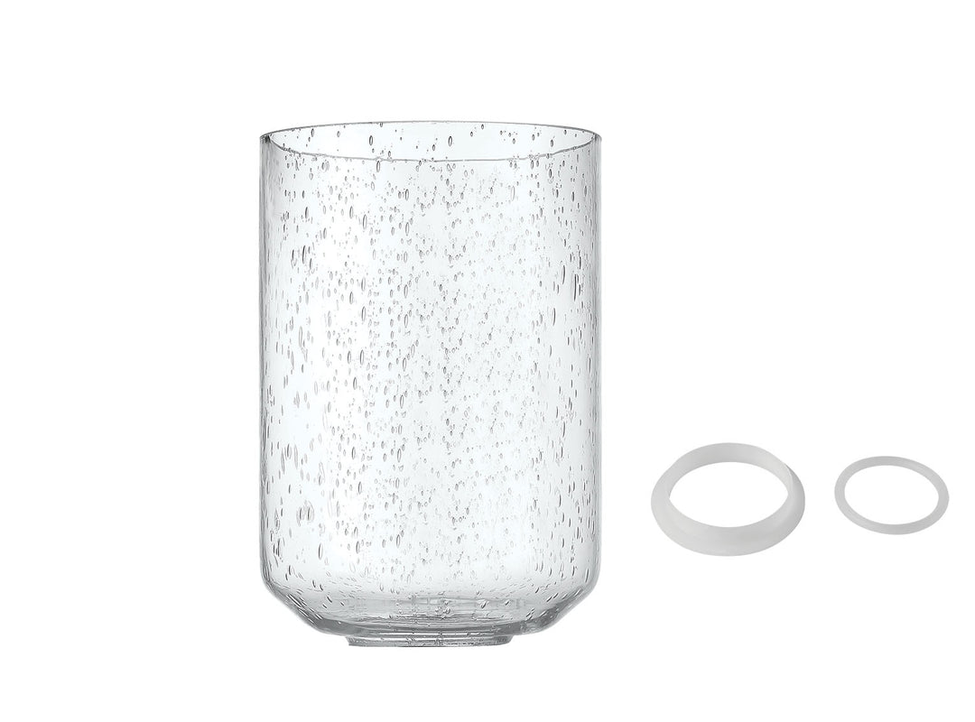 Clear Seeded Glass for Chicago Collection by Craftmade