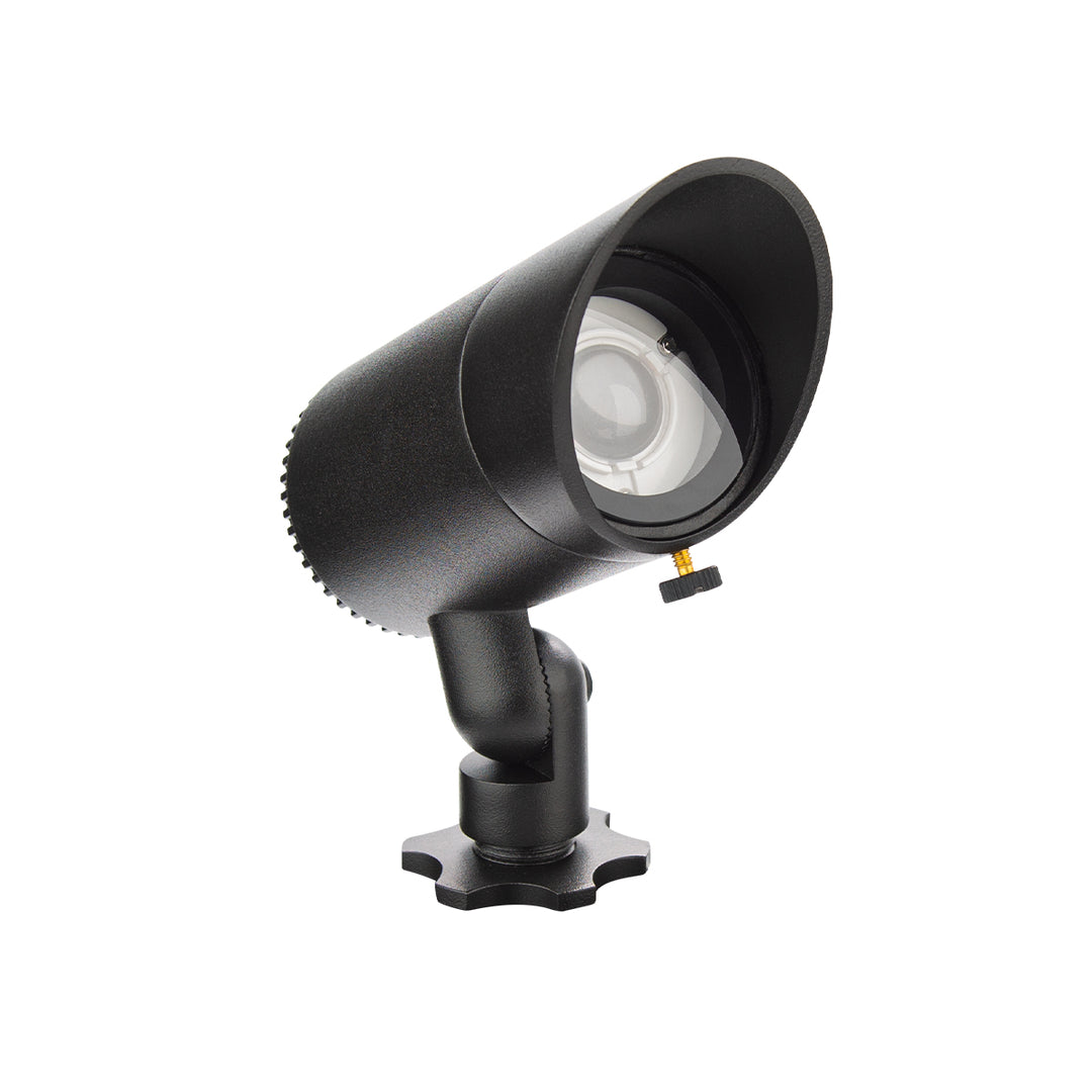 InterBeam Accent 12V Landscape Accent Luminaire in Black on Aluminum by WAC Lighting