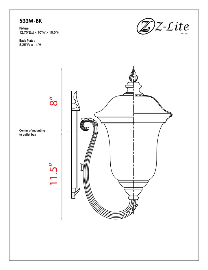 Armstrong - 2 Light Outdoor Wall Light
