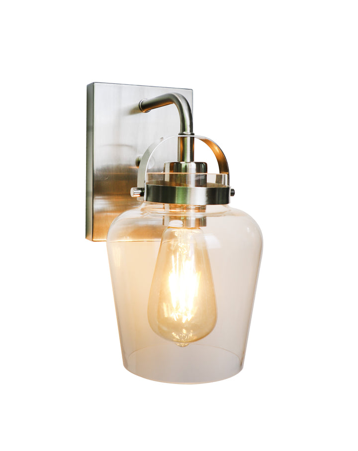 Trystan Wall Sconce in Brushed Polished Nickel by Craftmade
