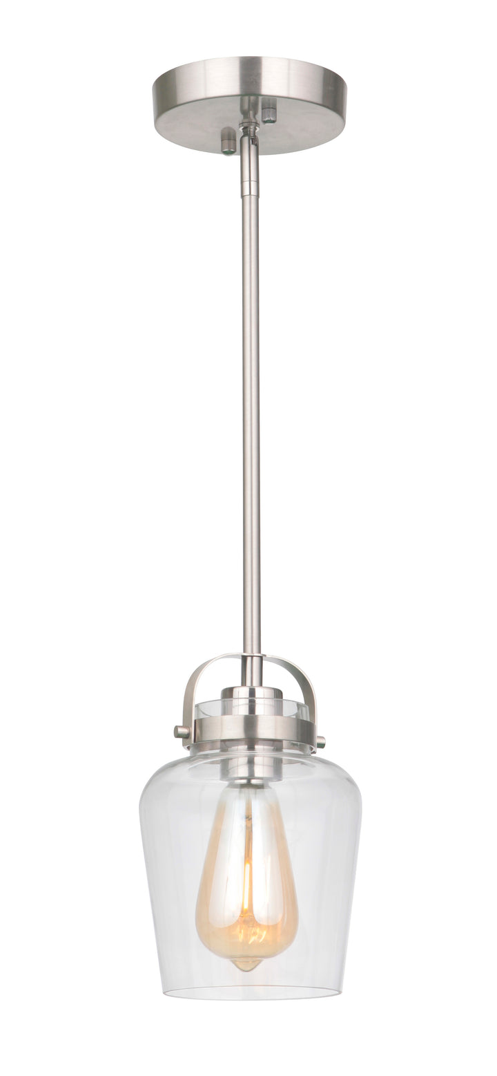 Trystan Pendant in Brushed Polished Nickel by Craftmade