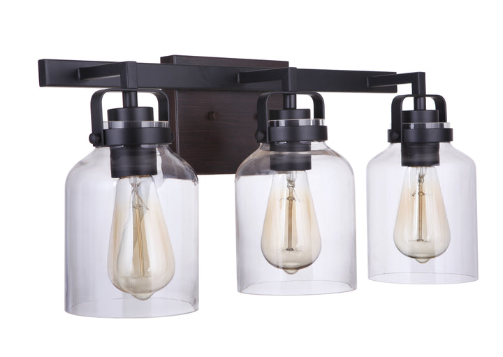 Foxwood Vanity Light, 3-Light, by Craftmade