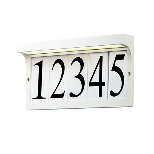 LED Address Light Frame in White by Maxim Lighting