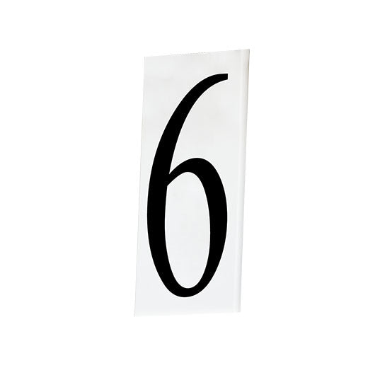 House Number Tiles, House Number 6, by Maxim Lighting