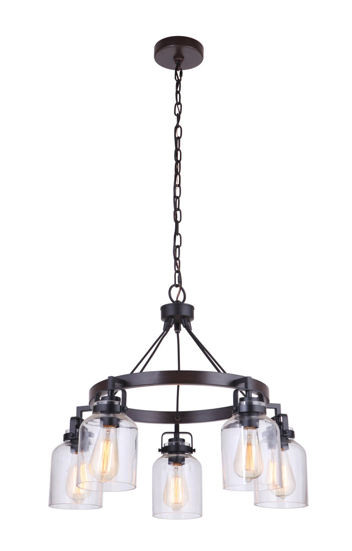 Foxwood 5-Light Chandelier by Craftmade