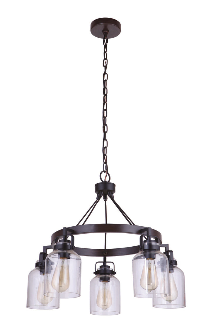 Foxwood 5-Light Chandelier by Craftmade - view 2