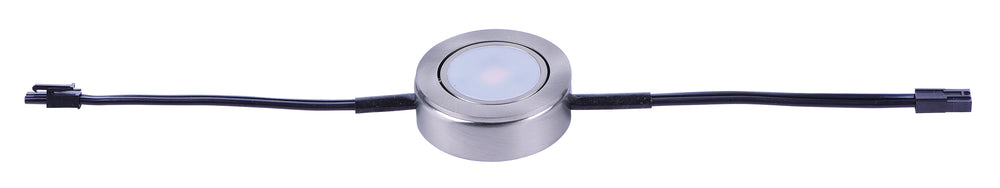 CounterMax MX-LD-AC LED Puck 2700K Satin Nickel