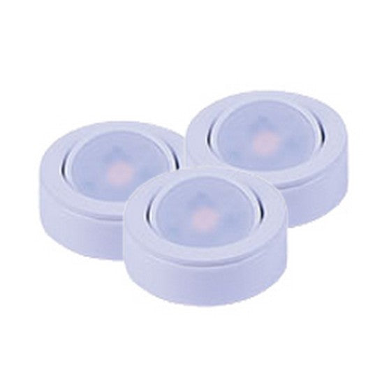 CounterMax MX-LD-AC LED Puck 3000K (3/PK) White