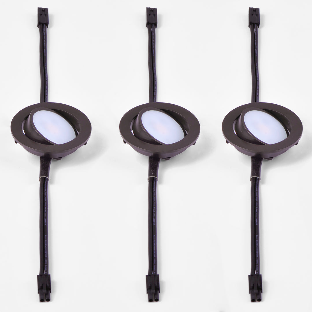 CounterMax MX-LD-AC LED Puck 2700K (3/PK) BRZ alternate view