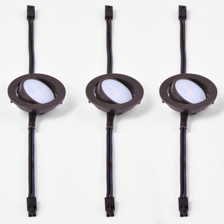 CounterMax MX-LD-AC LED Puck 2700K (3/PK) BRZ alternate view