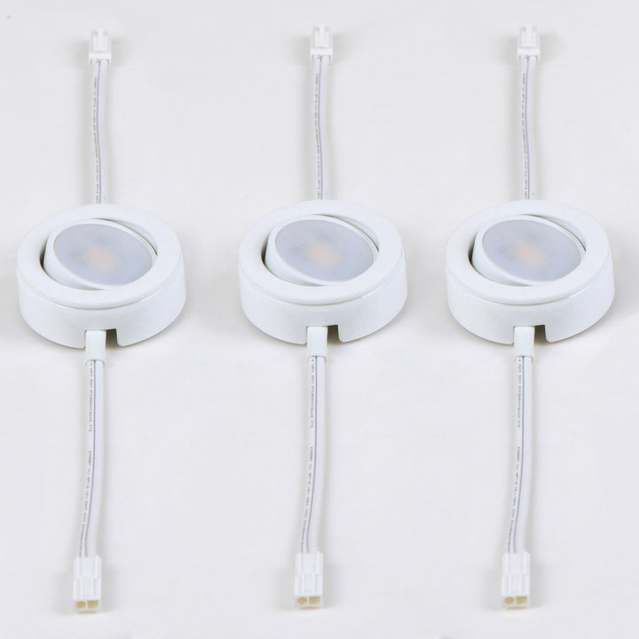 CounterMax MX-LD-AC LED Puck 2700K (3/PK) White alternate view