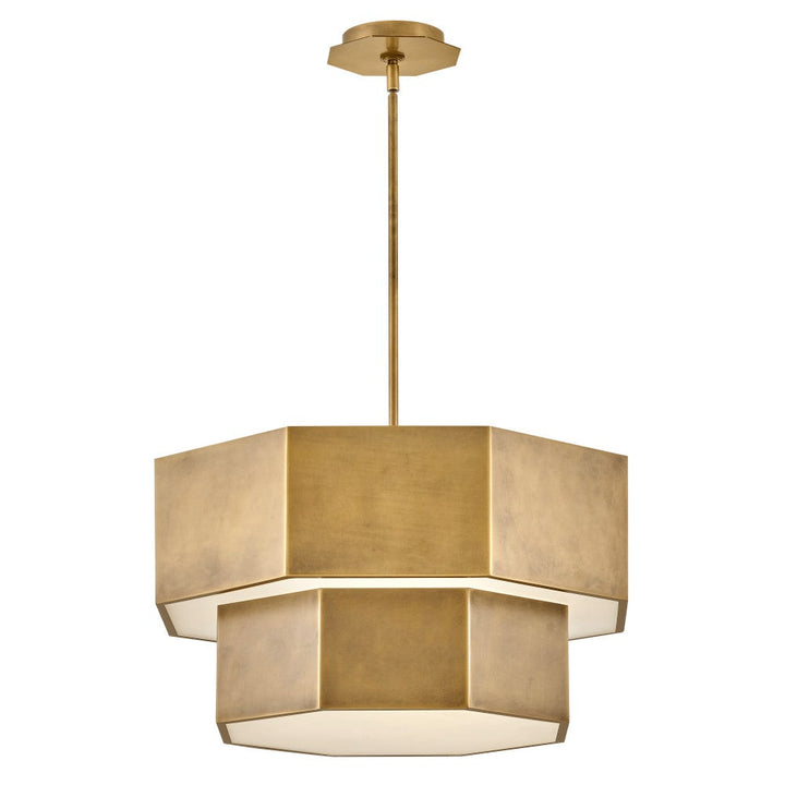 Facet Medium Convertible Chandelier