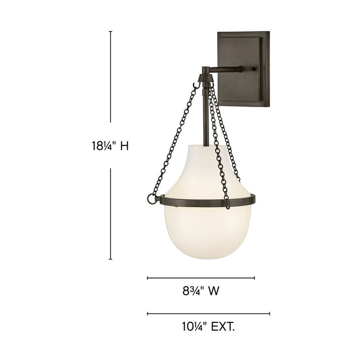 Collins Medium Single Light Sconce