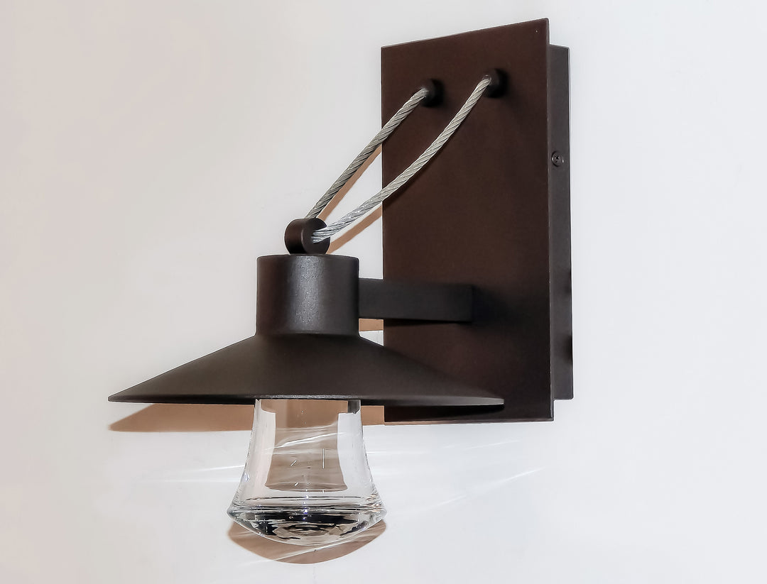 Civic Small LED Outdoor Wall Sconce Architectural Bronze alternate view