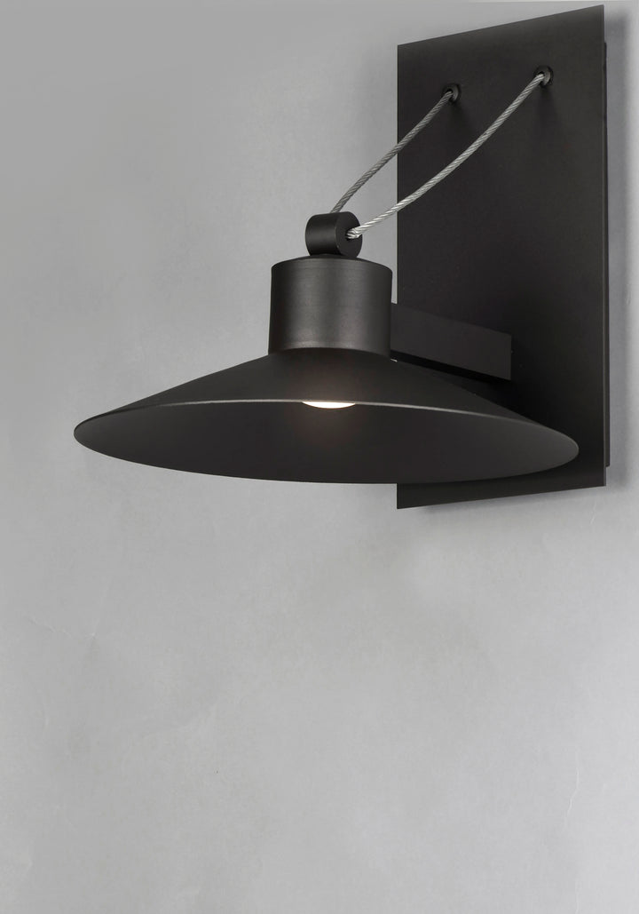 Civic Small LED Outdoor Wall Sconce Architectural Bronze alternate view