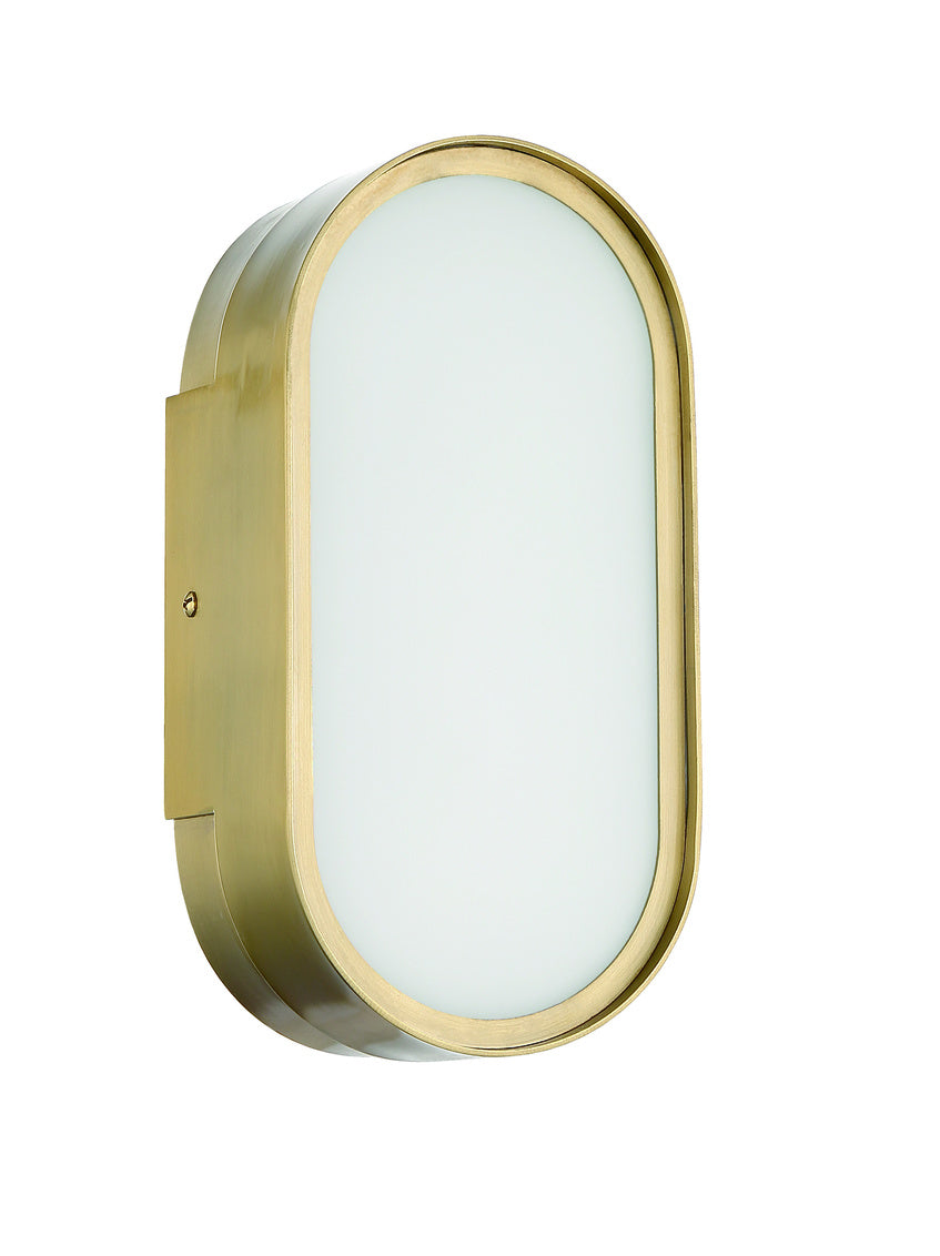 Melody LED Wall Sconce in Satin Brass by Craftmade