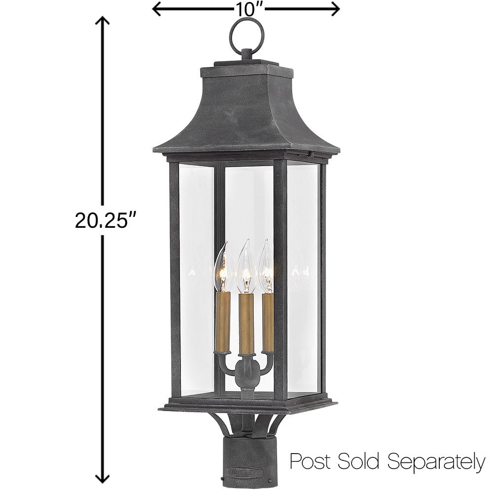 Adair Large Post Mount Lantern