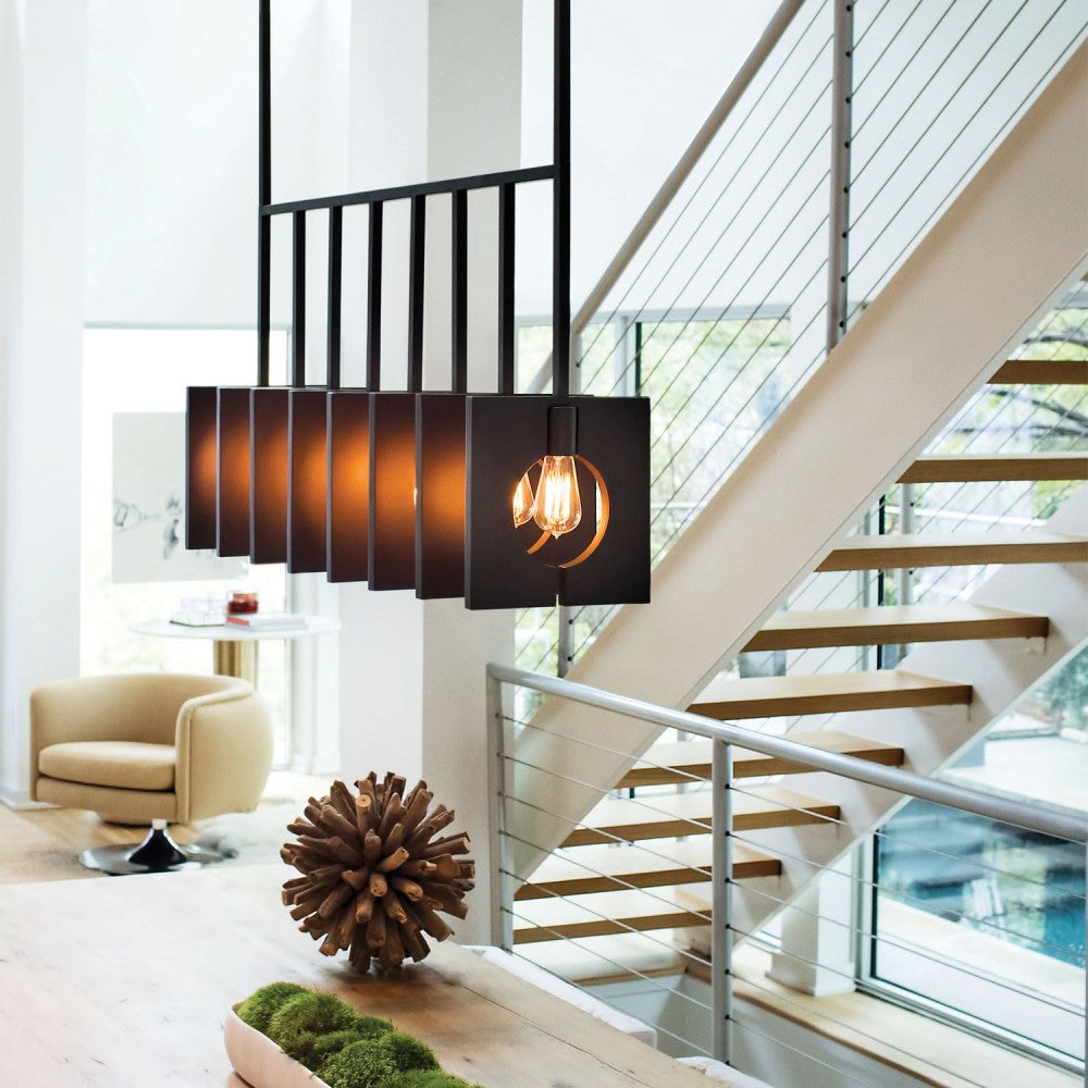 Ludlow Small Eight Light Linear