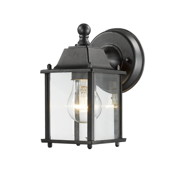 Waterdown - 1 Light Outdoor Wall Light (551BK)
