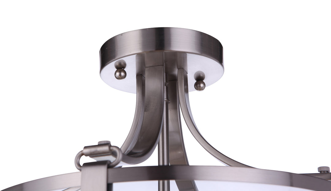 Elliot 3-Light Semi-Flush Mount by Craftmade - view 6