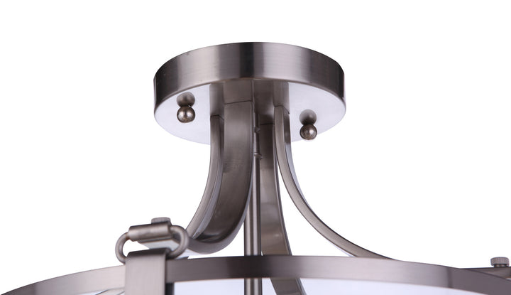 Elliot 3-Light Semi-Flush Mount by Craftmade - view 6