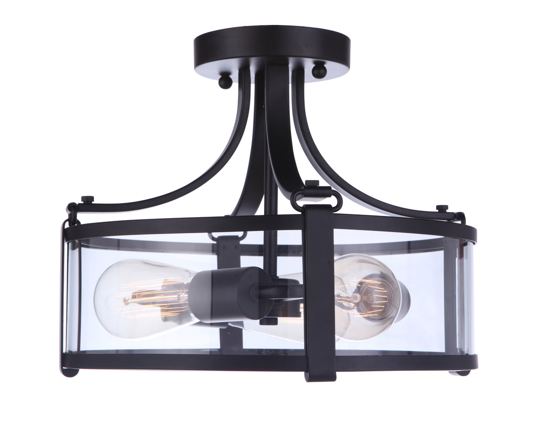 Elliot 3-Light Semi-Flush Mount by Craftmade - view 10