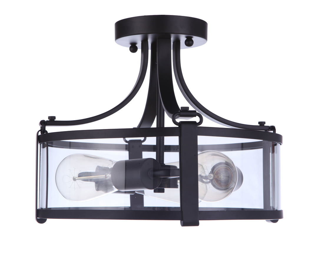 Elliot 3-Light Semi-Flush Mount by Craftmade - view 11