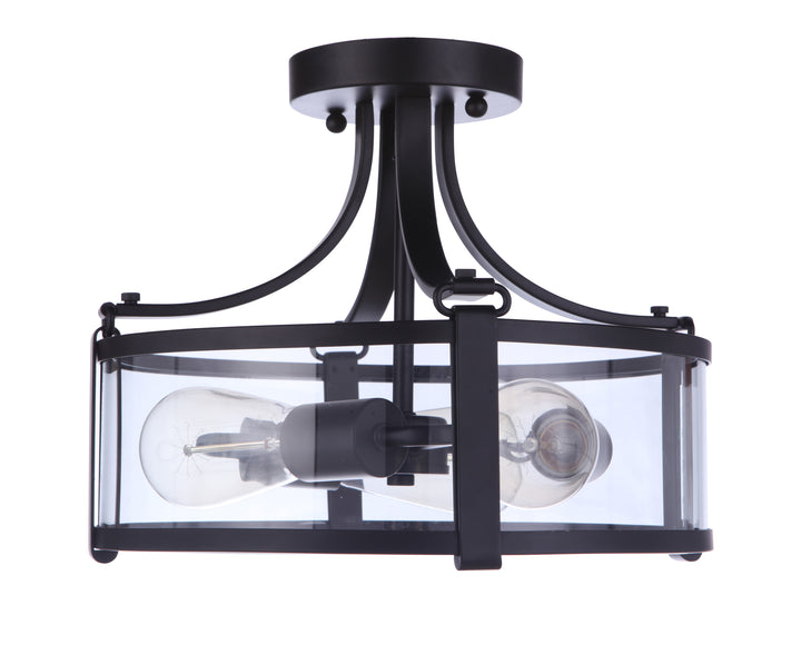 Elliot 3-Light Semi-Flush Mount by Craftmade - view 11