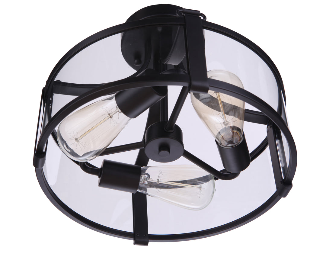 Elliot 3-Light Semi-Flush Mount by Craftmade - view 12